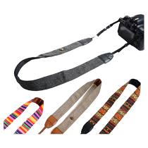 Naiying camera shoulder strap suitable for Canon R5 R6II R50 Nikon ZF Z30 Sony ZVE10 A6000 Fuji XT5 XS10 mirrorless single-lens retro retro