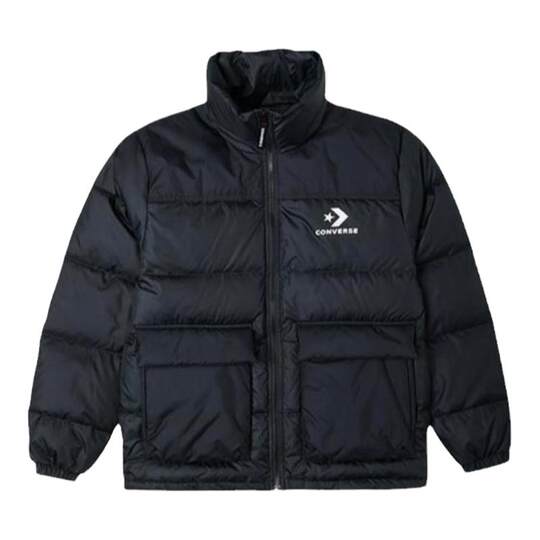 匡威新款秋冬男女休闲时尚加厚保暖防风立领简约羽绒服10023755