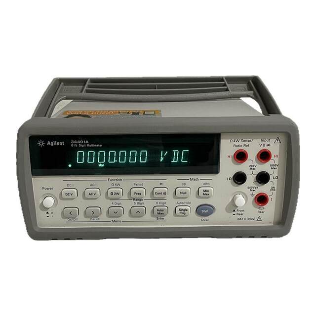 Agilent digital multimeter 34401A digital display