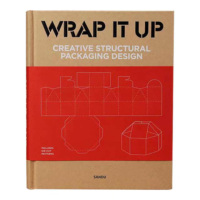 The art of packaging The structure, material and vision of packaging design Food gift box product packaging design material book Wrap It Up Creative Structural