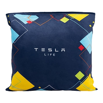 Tesla Tesla Official Flying Chess Game Outdoor Blanket Short Velvet Cloth Waterproof Moisture-proof Easy to Clean Storage and Portable