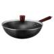 Iron pot household cooking pot uncoated fine iron pot