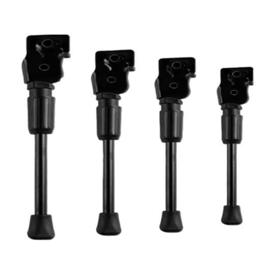 Bicycle foot support bracket single universal parking side support