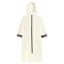 AquaPlay absorbent winter swimming bathrobe warm swimming towel professional deep diving bath towel cape free diving jacket
