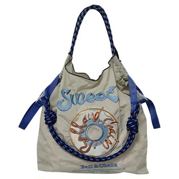 Ballchain large capacity embroidered shopping bag new style