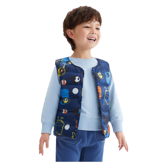 波司登儿童羽绒服内胆男童2025保暖羽绒马甲女校园神器宝宝外套