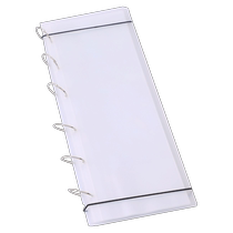 Hand banner storage book concert support bag celebrity peripheral female star chaser life four-frame collection banner loose-leaf PVC inner page clip postcard card album support support hand banner hard card holder