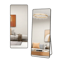 Full Body Mirror Sticker Wall Floor Wearing Clothing Mirror Home Girl Bedroom Wall-montée Dorms Net Red Ins Wind Wall-monté Wall Fitting Mirror