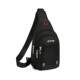 New chest bag men's bag shoulder crossbody bag casual crossbody bag Oxford cloth chest crossbody bag trendy small men's bag