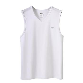 Septwolves broad shoulder non-deformable 100% cotton vest for men