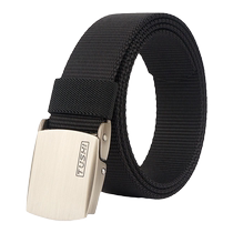 Steel Head Tactical Belt Male Military Training Outdoor Quick Reaction Multifunction Canvas Nylon Woven Belt Training Waist Seal