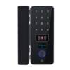 Lunbang face recognition fingerprint password swipe card glass door