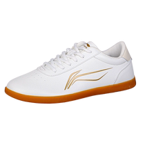 Li Ning Tai Chi Shoes Mens New Sports Martial Arts Shoes Exercise Competition Tai Chi Practice Shoes Womens Non-Slip Breathable Wear-Resistant