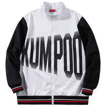 (Lin Yiyijie) Xunfeng badminton clothing for men and women autumn knitted cardigan sweatshirt long-sleeved zipper sports top