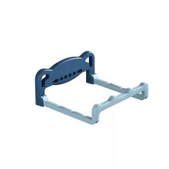 No punch-free foldable washbasin rack wall hanging rack