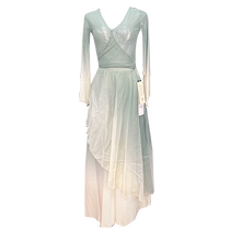 Ancient Qihuang classical dance gauze top rhyme training suit wide-leg pants elegant female Chinese dance costume performance costume