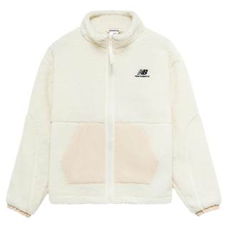 Chaqueta cálida sherpa de imitación polar de otoño e invierno para mujer nb