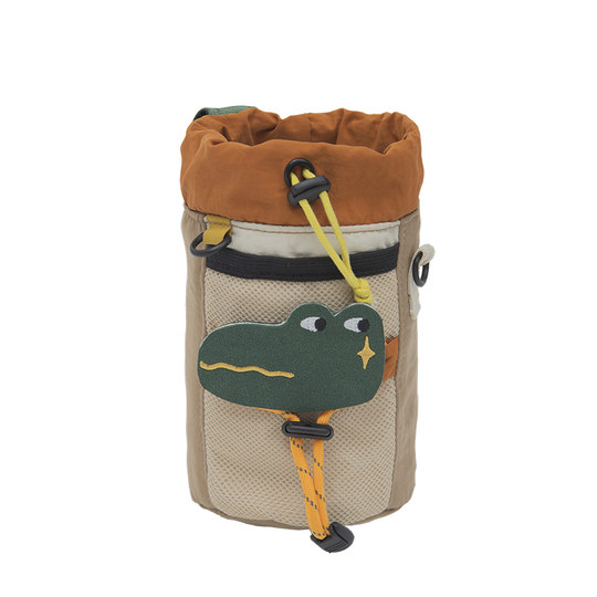 若素良品原创通用骑自行单车挂包水壶杯前车把筐电动摩托车收纳包