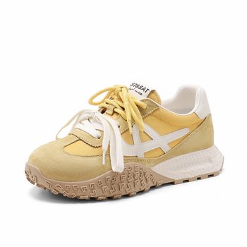 Saturday's new velvet-enhanced moral training women's shoes