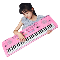 Multifunctional childrens electronic keyboard for girls beginner baby small piano that can play music toys for 1-3-6-12 years old