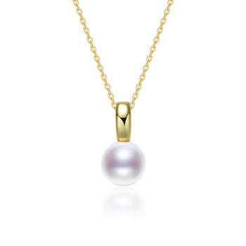 Jingrun large round pearl necklace natural pearls