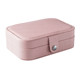 Earrings earrings jewelry box partitioned storage leather waterproof