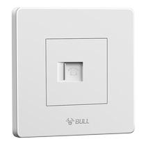 Bull cable TV socket panel network cable TV cable and network cable two-in-one 86 type closed-circuit tv dual port