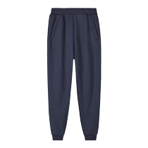 Camel lamb sweatpants mens autumn and winter trousers plus velvet and thickened ankle trousers warm sweatpants for women