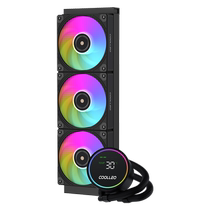 COOLLEO Coolio Bingling Digital Display 360 Black Water Cooling Radiator Temperature Display One-line Multi-Platform