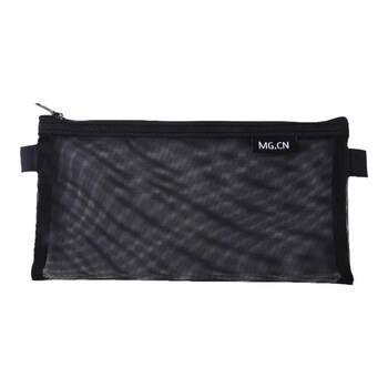Morning light pencil bag transparent mesh stationery bag
