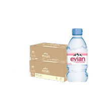 French imported evian Evian high-end pure water drinking natural mineral water 330ml*24*2 box full box
