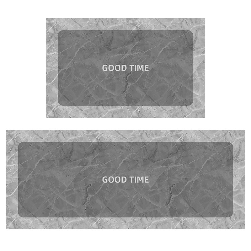 Kitchen floor mat new 2026 water-absorbent non-slip carpet no-wash and wipeable household oil-proof no-clean floor mats can be cut
