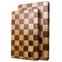 (Self-operated) lcliving chopping board imported from Thailand acacia wood chessboard cutting board household mildew-proof and antibacterial chopping board
