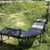 Luben outdoor equipment camping IGT multi-function table lift folding table picnic tea two-unit combination set