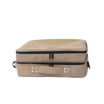 Cassette stove storage bag baking pan tote bag outdoor camping large capacity tableware utensils kitchen sundries bag gas tank pot box