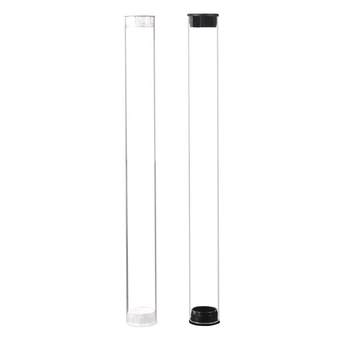 Plastic round tube packaging storage straight tube packaging pipe