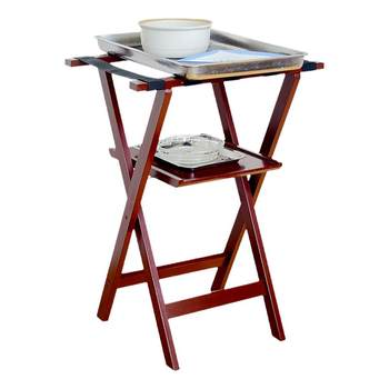 Kitchen storage rack delivery and food tray rack solid wood