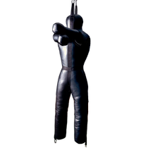 Firefighting training dummy bag judo mixed martial arts wrestling humanoid sandbag hanging training dummy leather mannequin