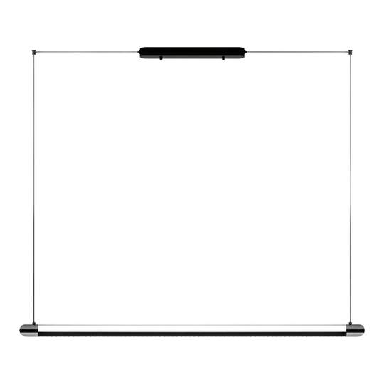 诺克原创正品皓月餐厅吊灯轻奢现代茶室岛台餐桌高端一字长条灯