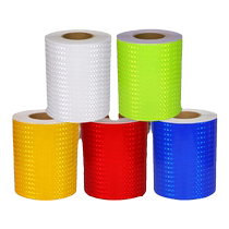 20cm gas station reflective stickers night traffic pillars reflective tape warning pillar anti-collision reflective film safety reflective strips