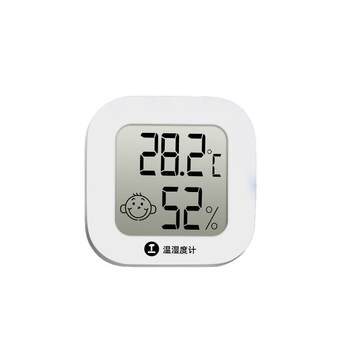 Green forest high precision temperature and hygrometer long-lasting battery mount