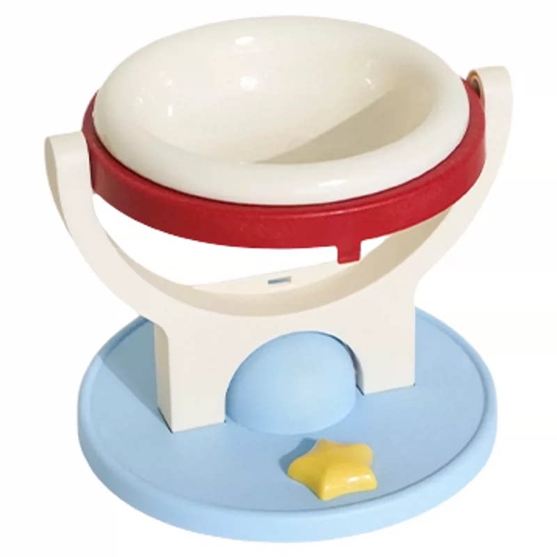 Ins cute star bowl thickened ceramic bowl anti-turnover