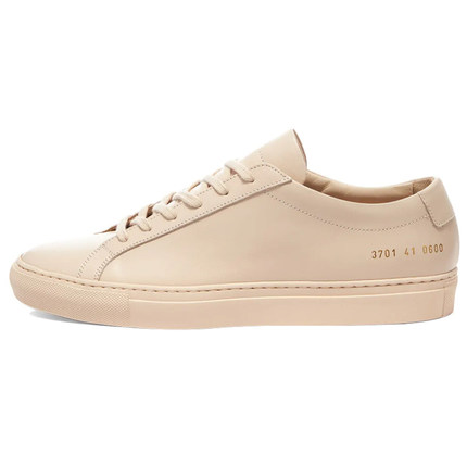 COMMON PROJECTS Achilles Low 低帮 时尚板鞋 女款 裸粉
