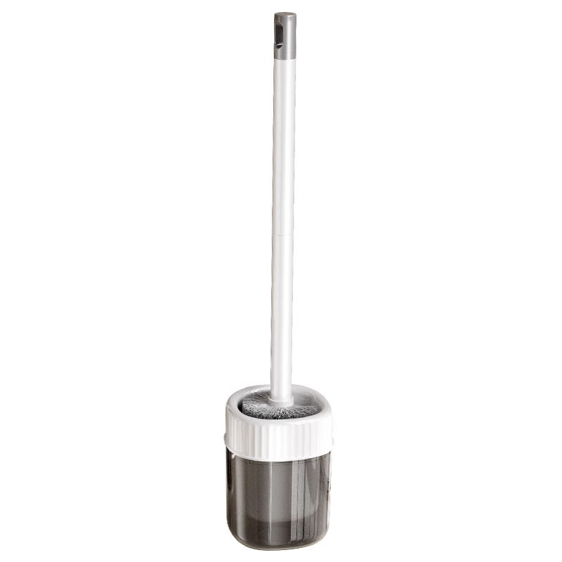 Wall mounted toilet brush