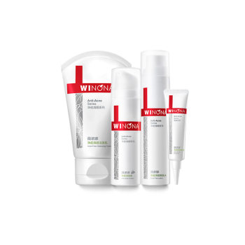 Winona Acne Cleansing and Facial Care Set Acne Skin Refreshing Oil Control Moisturizing Cleansing and Balance