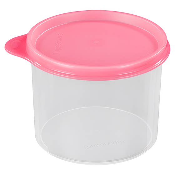 [Flash Sale] Tupperware round can fresh storage box 600ml food grade pp refrigerator fruit seal box refrigerator storage