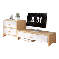 Signmaker computer elevated desktop monitor elevated base bracket pad elevated office desktop storage rack