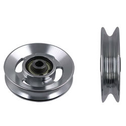 Fitness Equipment Accessories Pulley Aluminum Alloy Pulley High-End Pulley Outer Diameter 88 Non-Galvanized Aluminum Alloy High-End Pulley