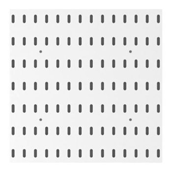 Hole board without punching on the nordic wall