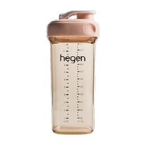 Singapore Hegen childrens water cup 330ml baby drinking cup 1 year old and above PPSU high-looking fall-resistant and portable